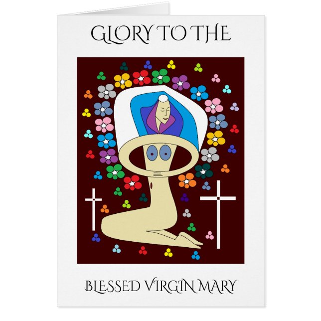 GLOIRE À LA VIERGE BÉNÉFICIÉE MARY (Devant)