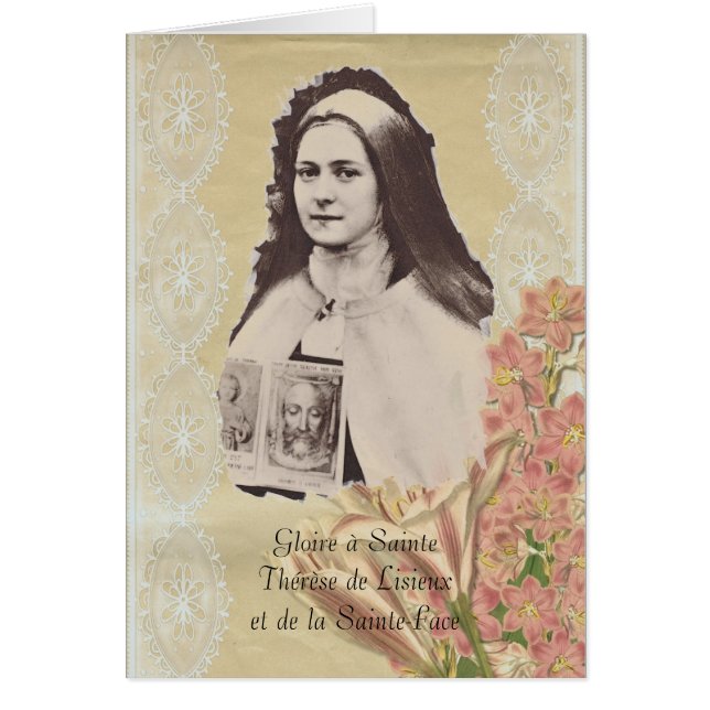 Gloire à Sainte Thérèse et de la Sainte Face (Devant)