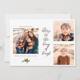 Gloire au Roi des Rois Collage photo Noël