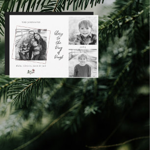 Gloire au roi des rois Collage Photo Noël