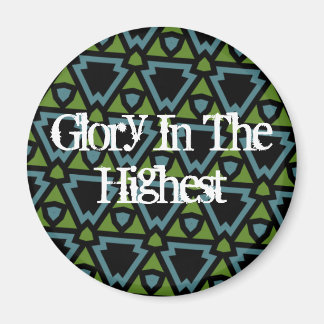 Gloire Dans Le Plus Haut Magnet - Motif Rom