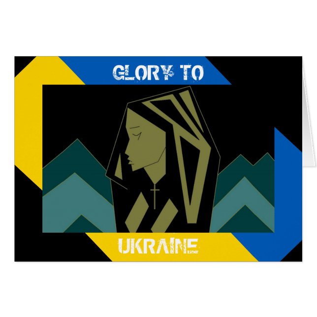 GLOIRE DE L'UKRAINE (Devant horizontal)