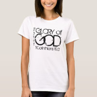 Gloire de T-shirt de vers de bible de Dieu