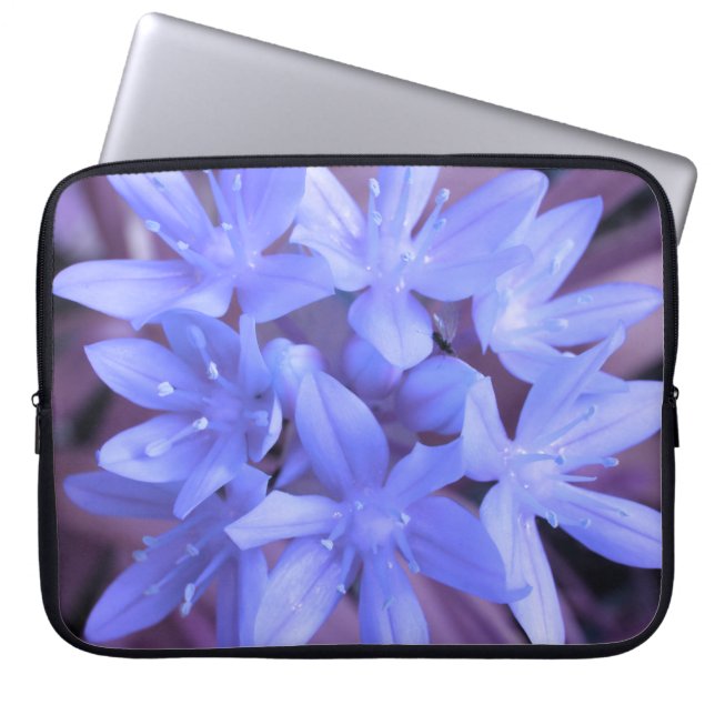 Gloire du sac d'ordinateur portable bleu neige (Devant)