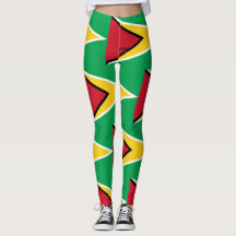 "Gloire guyanaise : Leggings personnalisés inspiré