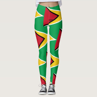 "Gloire guyanaise : Leggings personnalisés inspiré