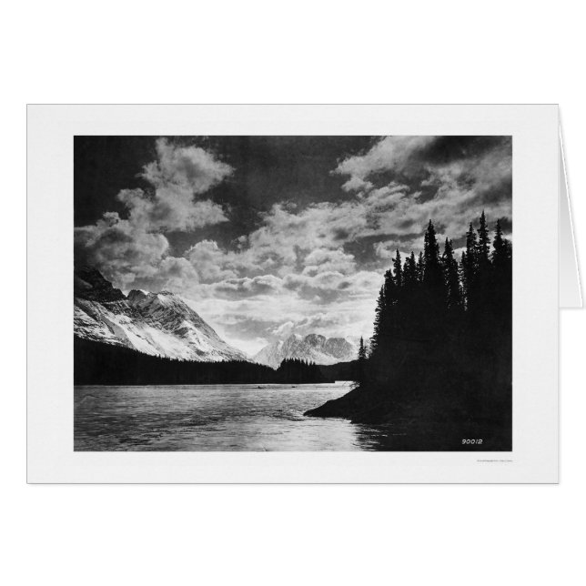 Glorieuses montagnes de l'Alaska 1920 (Devant horizontal)