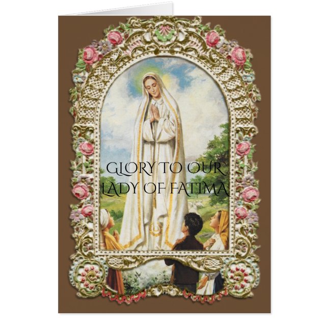glory to our lady of fatima e (Devant)