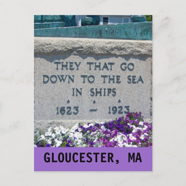 GLOUCESTER, MA CARTE POSTALE (Devant)