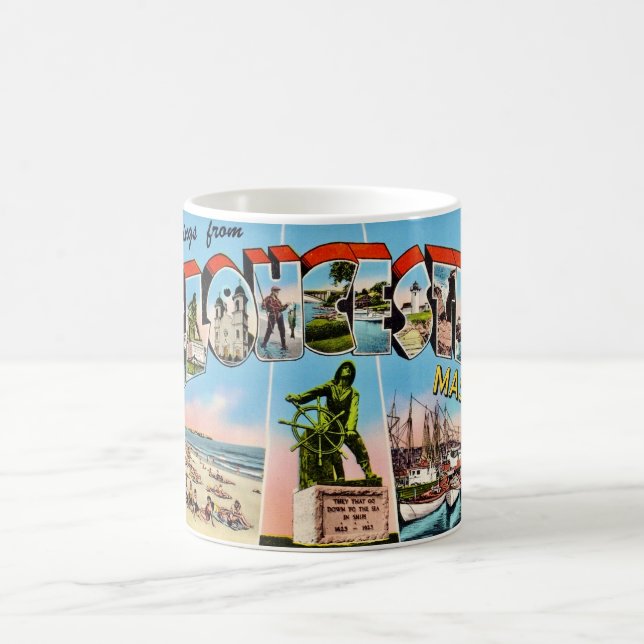 Gloucester MA Salutations Mug (Centre)