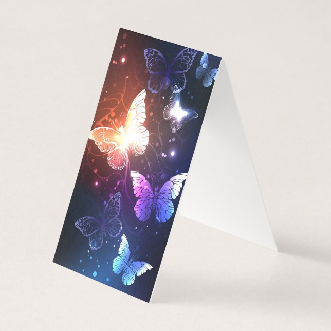 Glowing Night Butterflies (Back)