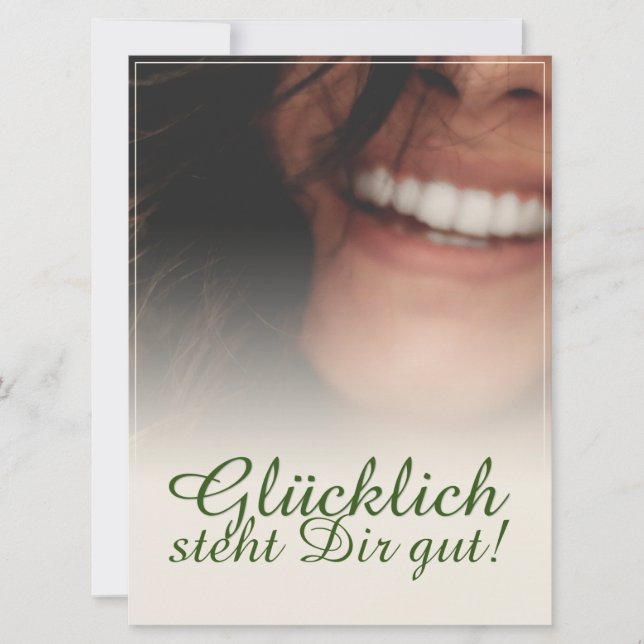 Glücklich steht Dir intestin ! (Devant)