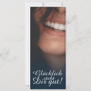 Glücklich steht Dir intestin ! - Blau