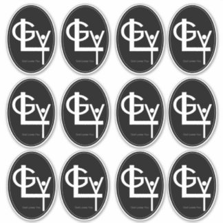 GLY - Dieu vous aime - stickers vinyle