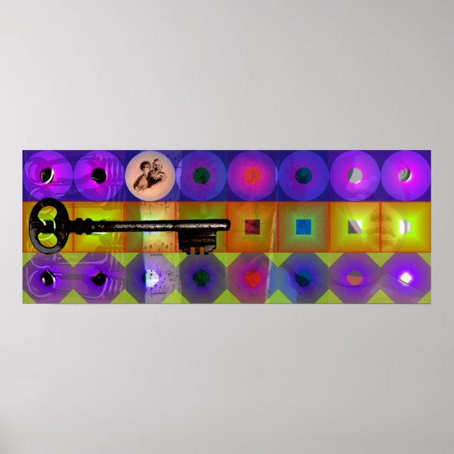 GMT 24 H Project Key Beethoven Pop Frames Poster (Devant)