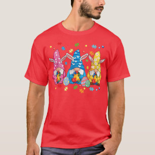 Gnome Autism Awareness Easter Day 2022 T-Shirt