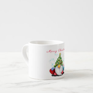 Gnome avec Casquette d'arbre de Noël et Mug cadeau