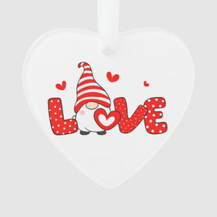 gnome de la Saint-Valentin