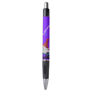Gnome de Noël avec stylo cadeau