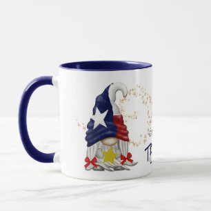 Gnome du Texas Star Swirl Mug