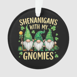 Gnome du trèfle porte-bonheur de la Saint-Patrick