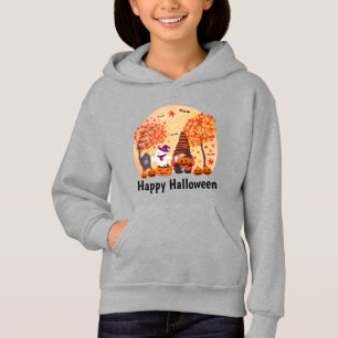 Gnome Et Fantôme D'Halloween Avec Sweat - shirt à