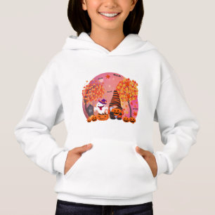 Gnome Et Sweat - shirt à capuche Fantôme D'Hallowe