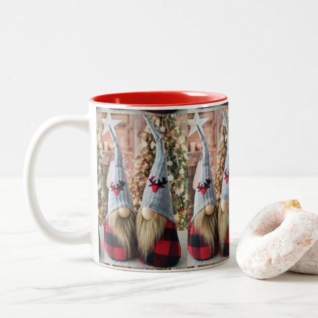 ***GNOME FINLANDAIS*** MUG DE NOËL (Avec donut)