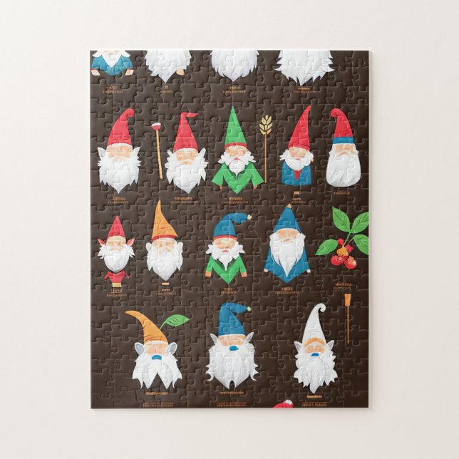 Gnome Grump Fest Puzzle - 252 pièces (Vertical)