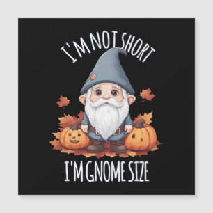 Gnome mignonne en automne