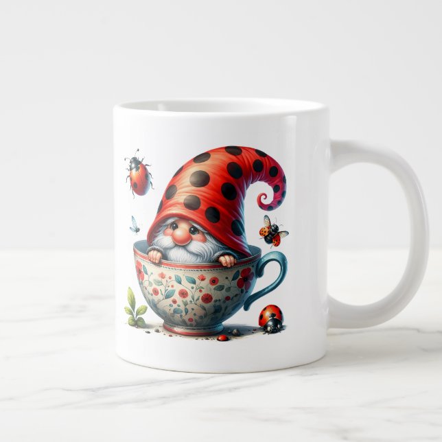Gnome - Tasse de café extra-large (Droite)