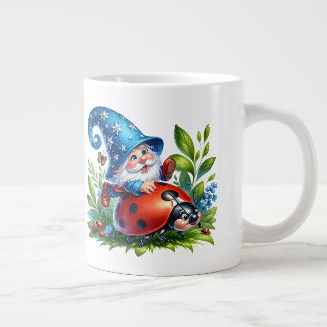Gnome - Tasse de café extra-large (Droite)