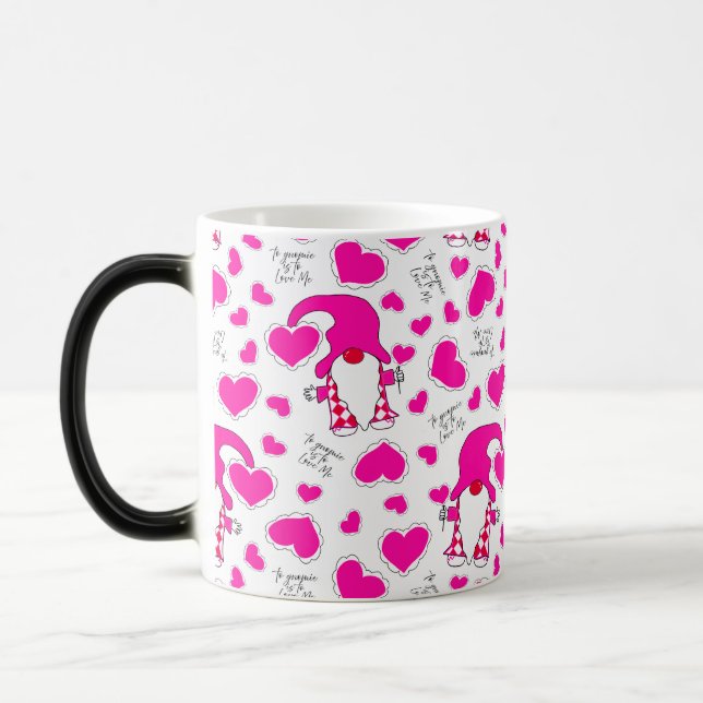 Gnome Valentine Mug - To Gnomie is to Love Me (Gauche)