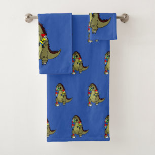 Gnomes de consommation de monstre de dinosaure
