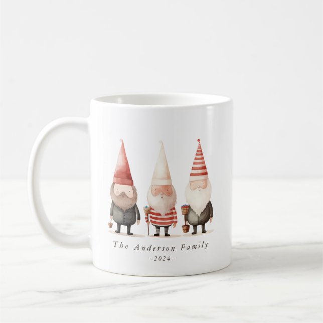 Gnomes de Noël Mugs (Gauche)