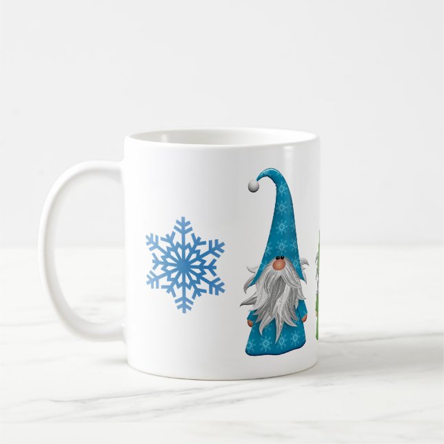 Gnomes d'hiver Mug (Gauche)