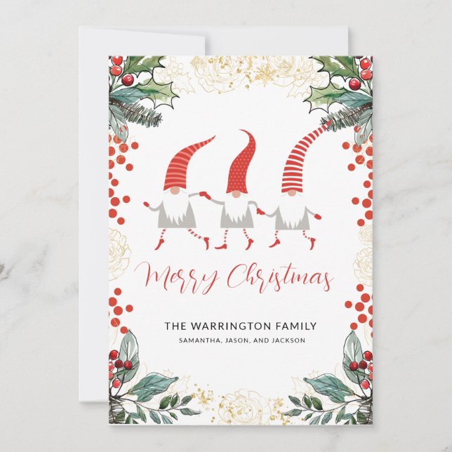 Gnomes Joyeux Noël (Devant)