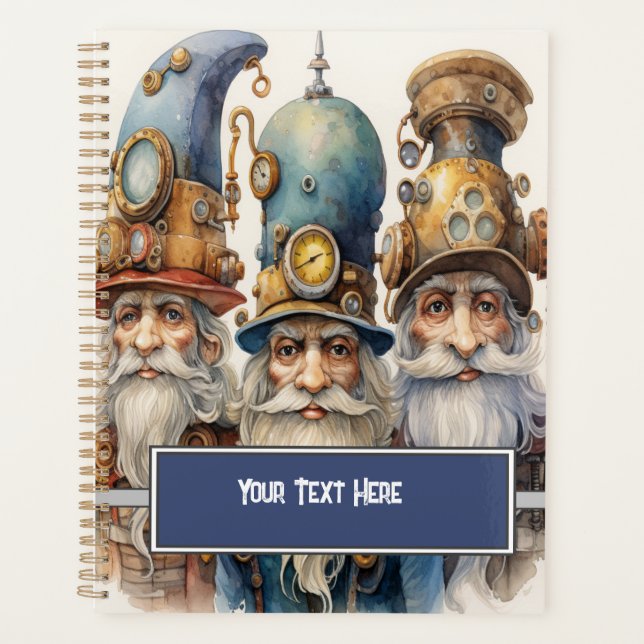 Gnomes sorciers Steampunk (Devant)