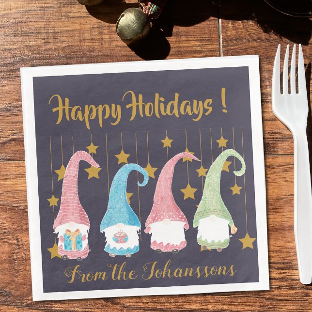 gnomes suédois Serviettes en papier de fête de vac (Créateur téléchargé)