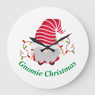 Gnomie Noël Grande horloge