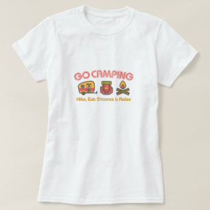 Go Camping T-Shirt de base pour femmes