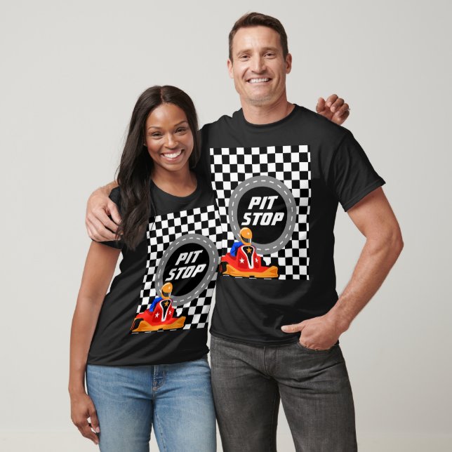 go kart party pit stop tshirts (Unisexe)