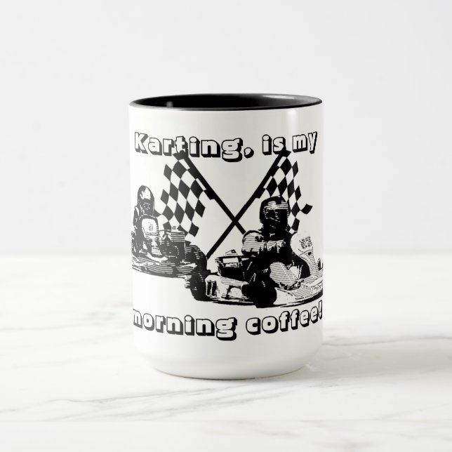 Go Kart Racers Mug (Centre)