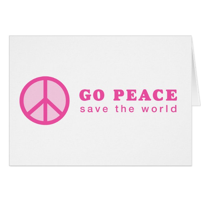Go Peace (Rose) (Devant horizontal)