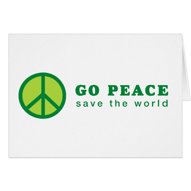 Go Peace (Vert) (Devant horizontal)
