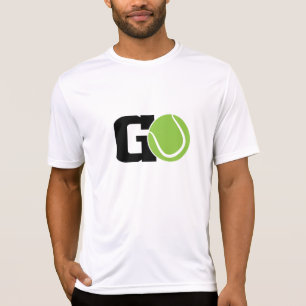 Go Tennis T-shirt Homme, Joueur Sport Tee