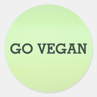 Go Vegan Sticker Set