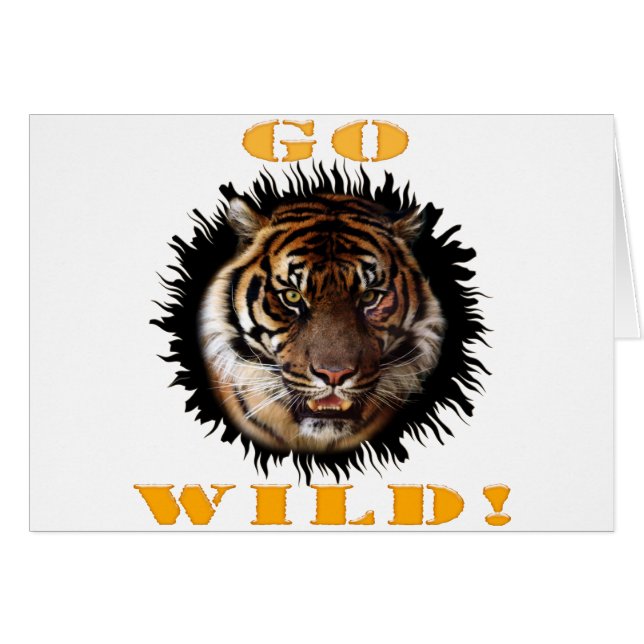 Go Wild Tiger (Devant horizontal)