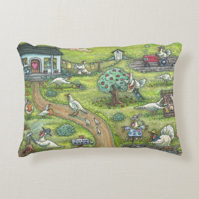 GOBBERS AGRICOLES TURQUES GRÂCE À UN COUSSIN ACCEN (Devant)