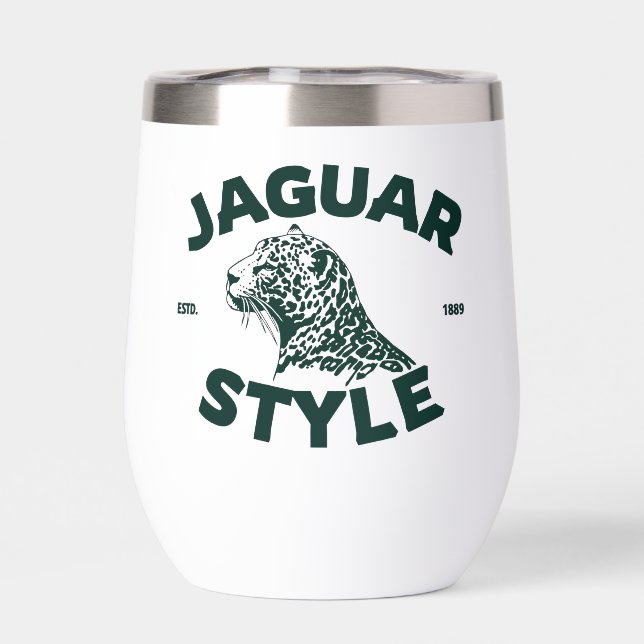 Gobelet à vin thermique Jaguar (Arrière)